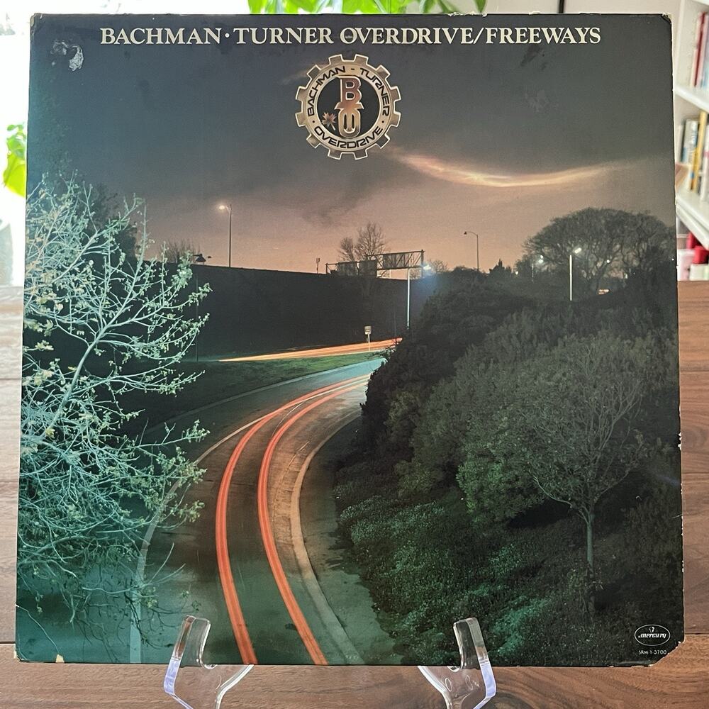Bachman-Turner Overdrive Freeways Vinyl LP 1977 Mercury SRM-1-3700